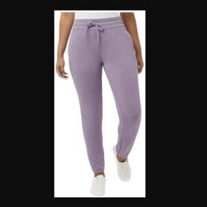NWT - 32 Degrees Ladies' Double Soft Jogger | Purple, Rebecca Violet, XX-Large